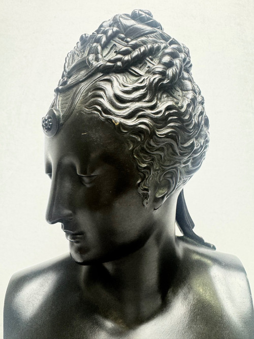 Bronze Bust Of Diane De Poitiers, After J. Goujon