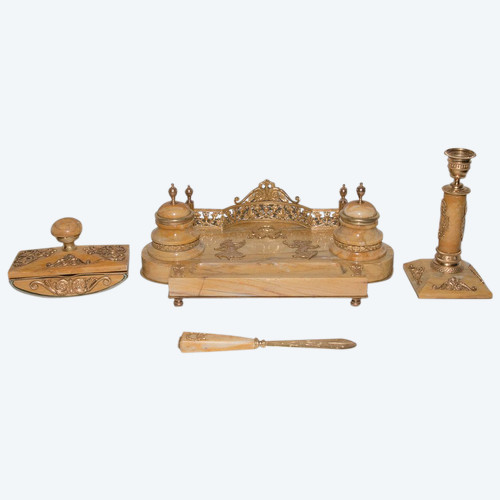 Mid-19th Century Empire Style Office Necessary