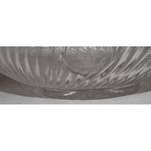  Large Baccarat Cup And Sterling Silver Late 19th Century