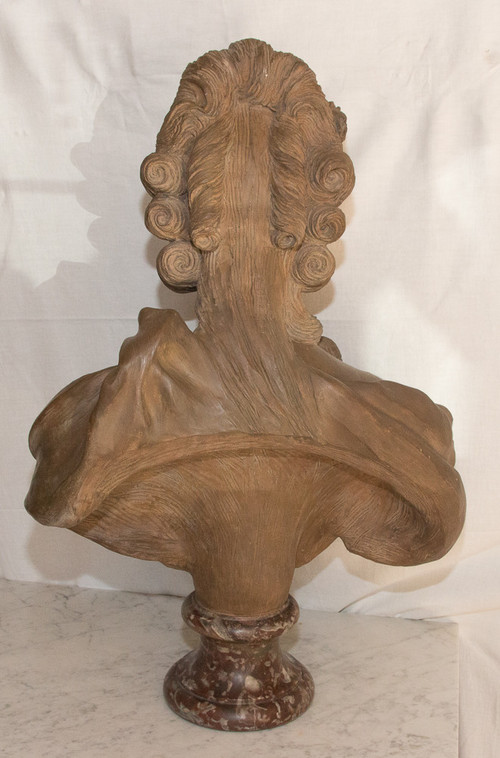 Busto in terracotta della contessa Du Barry, XIX secolo