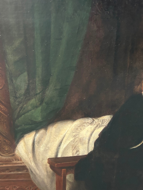 Paul Delaroche After – Ölgemälde auf Leinwand Edward V. und sein inhaftierter Bruder, 19. Jahrhundert