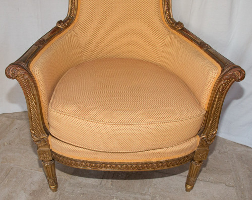 Grande Bergère Style Louis XVI Circa 1860