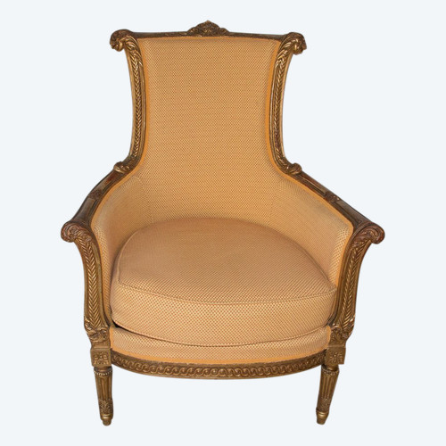 Grande Bergère Style Louis XVI Circa 1860