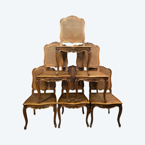 Series of six crates