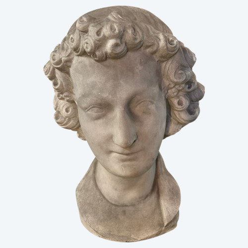 SCUPLTURE ANGE AU SOURIRE DE REIMS