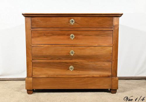 Commode Écritoire en Noyer, époque Restauration – 1ère Partie XIXe