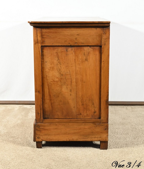 Commode Écritoire en Noyer, époque Restauration – 1ère Partie XIXe