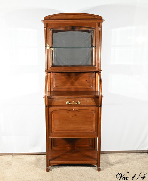 Meuble Bar en Acajou, attribué à la Maison E.Diot, Art Nouveau - 1900