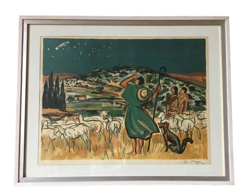 Lithography by Yves Brayer