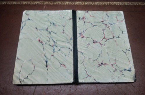 Face to hand, binder.