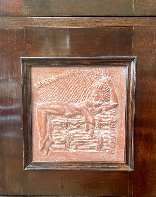Buffet Art Déco à l’allégorie des Quatre Saisons, XXe siècle 