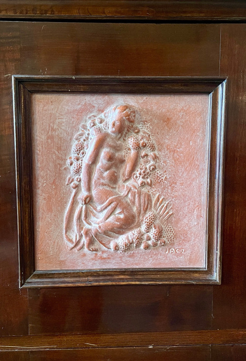 Buffet Art Déco à l’allégorie des Quatre Saisons, XXe siècle 