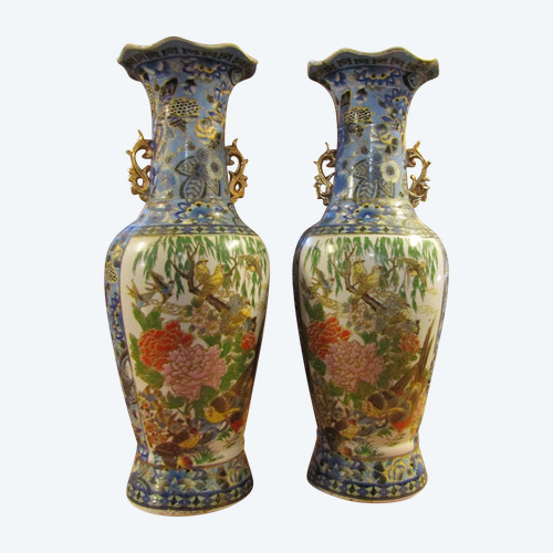 Paire de vases