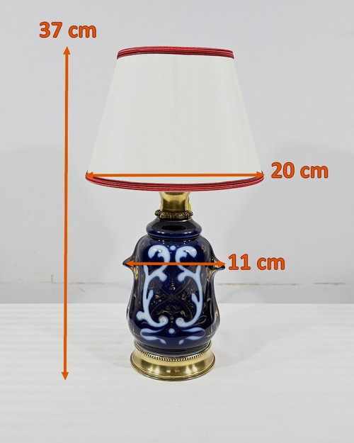 Lampada in porcellana di Sèvres - Fine XIX secolo