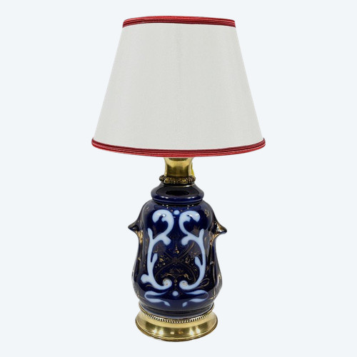 Lampe aus Porzellan von Sèvres - Ende des 19. Jahrhunderts