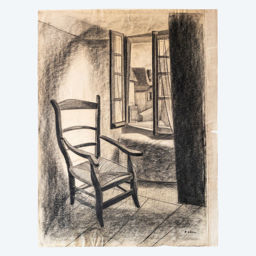  Yvonne Latil Dessin La Chaise