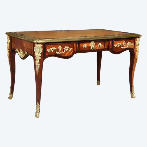  Louis XV desk Stamped François Lesage