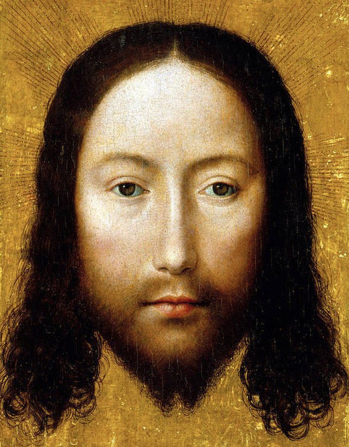 Volto di Cristo come Salvator Mundi, Pittore fiammingo, XVI/XVII secolo