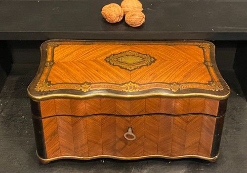 Napoleon III tea caddy
