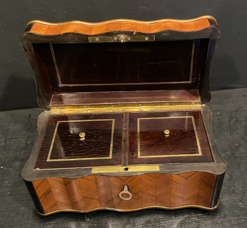 Napoleon III tea caddy