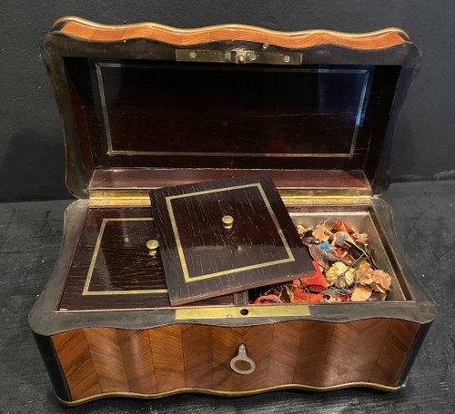 Napoleon III tea caddy