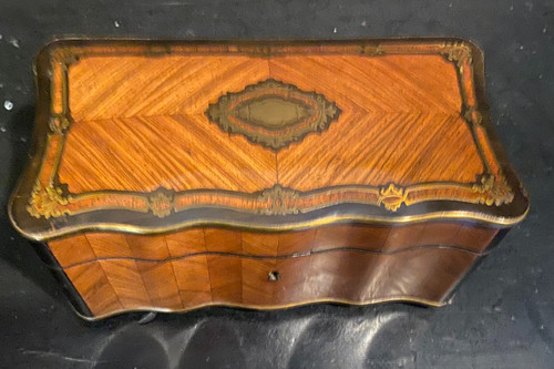 Napoleon III tea caddy