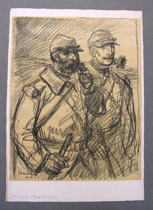 8 Lithographies 1915 Les Meurtrissures De La Grande Guerre. Théophile Alexandre Steinlen.