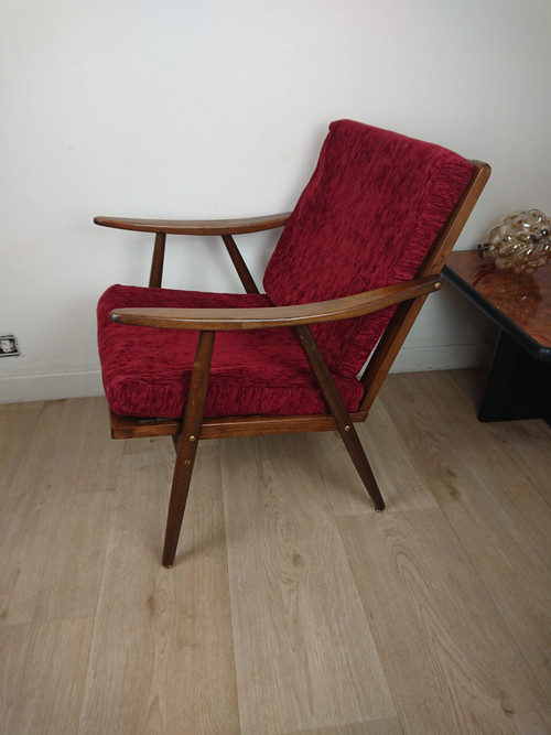 Fauteuil design vintage Thonet 