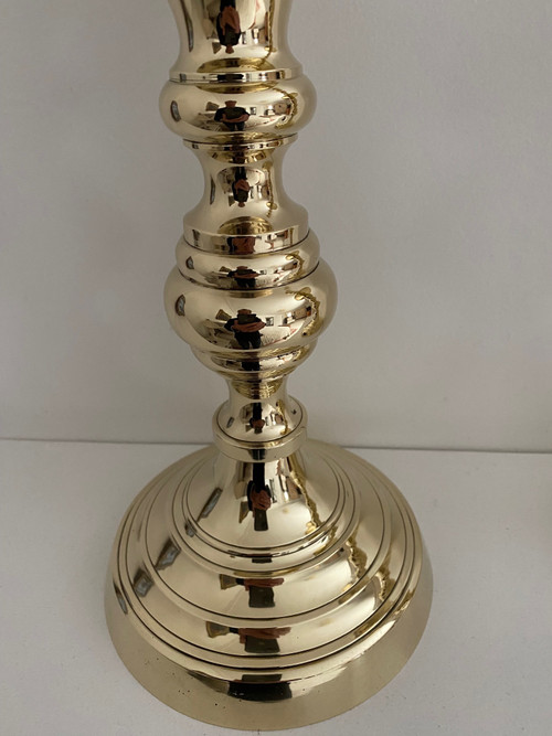 Pair of ormolu torches (19th century)