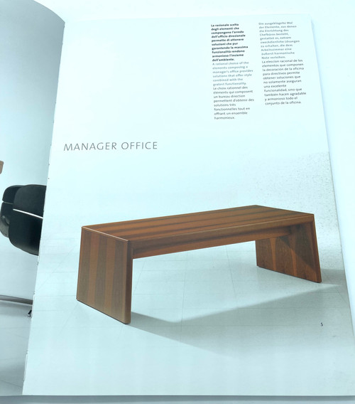 Chefschreibtisch im italienischen Design von Roberto Danesi für Maison Frezza