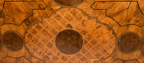 Commode Mazarine En Marqueterie Époque Louis XIV 