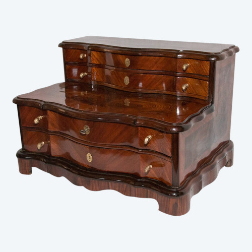 18th Century Marquetry Master's Commode