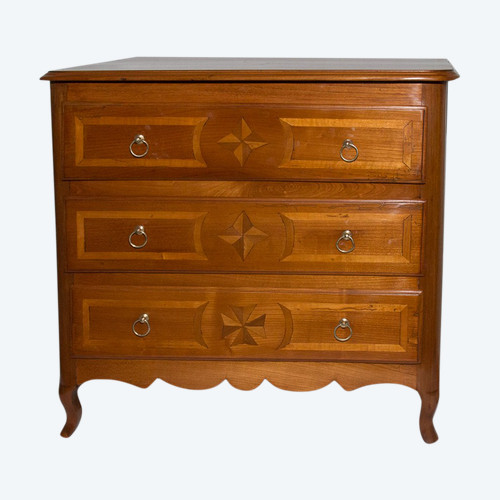 Commode De Maîtrise  Vendéenne Fin XVIIIe Siècle