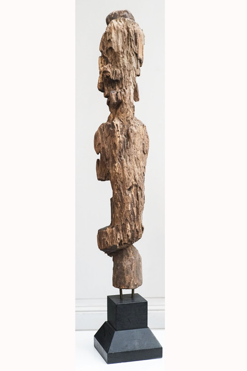 Skulptur, rätselhafter Charakter, Holz