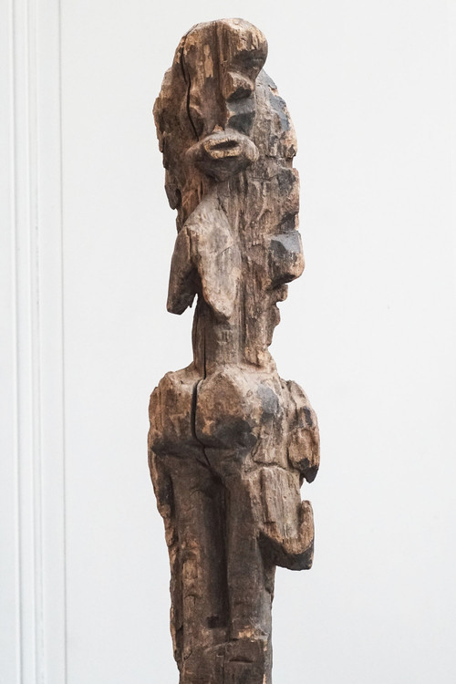 Skulptur, rätselhafter Charakter, Holz