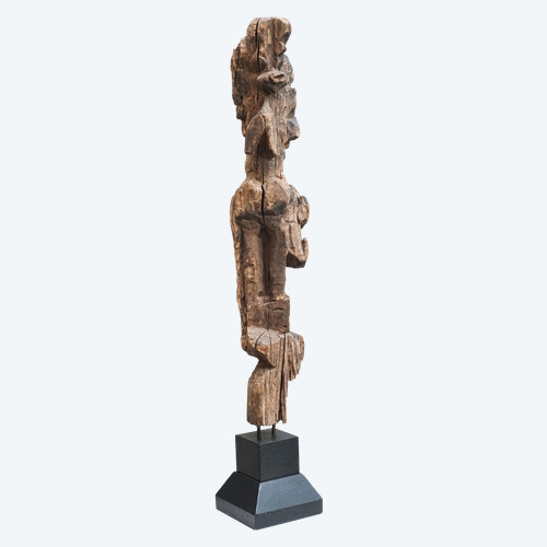 Sculpture, Enigmatic character, wood