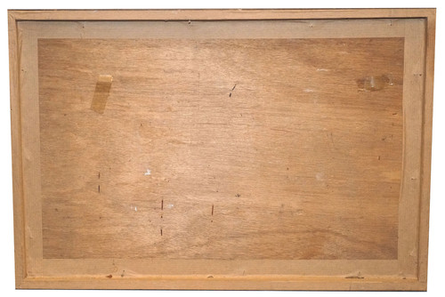 Nu sur bois