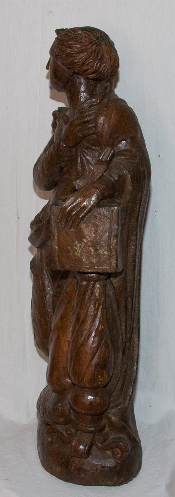 Maria Maddalena in noce Epoca XVII Secolo