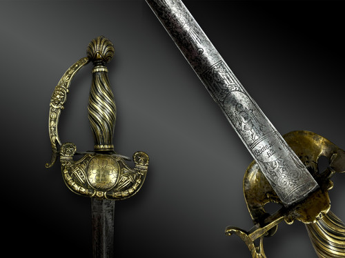 Spada di corte o di città - Francia - Ex monarchia