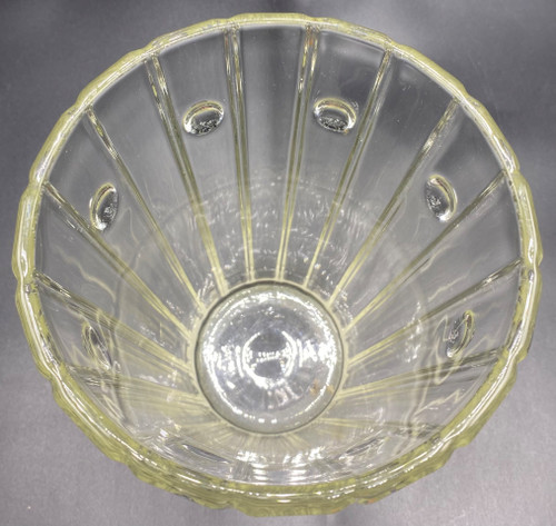 MOLDED GLASS VASE