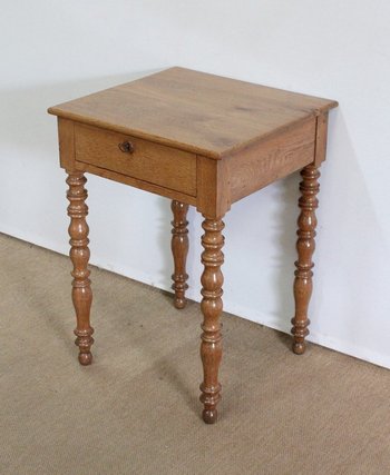  Petite Table en Chêne, dans le goût Louis-Philippe - 2ème partie XIXe 