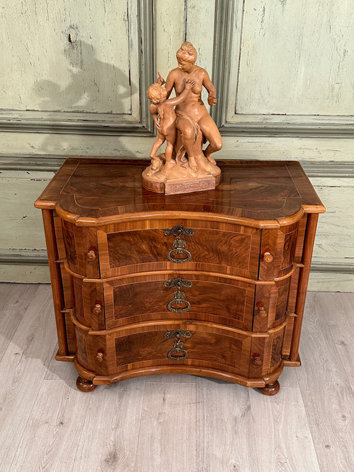 Commode Dite Baroque d'Epoque XVIIIème Vers 1770