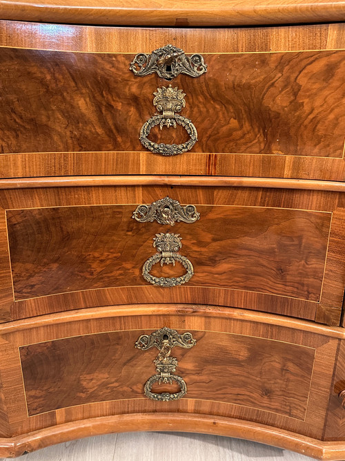 Commode Dite Baroque d'Epoque XVIIIème Vers 1770