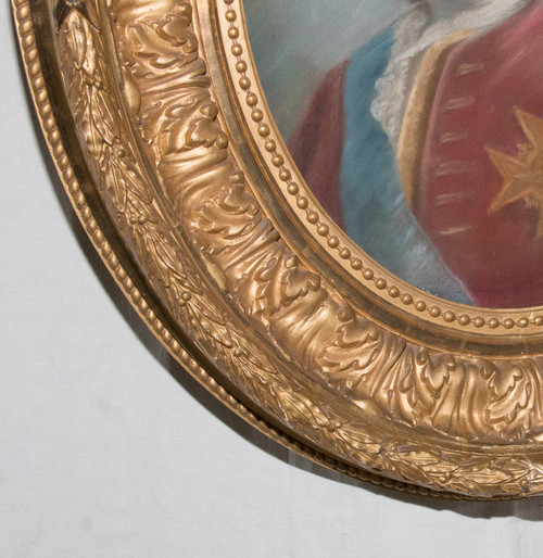 Portrait De Stanislas Leszczynski Milieu XIXe Siècle