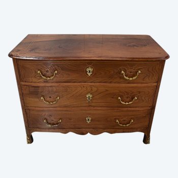  Commode de Propriété en Orme massif, époque Louis XIV - Milieu XVIIIe 