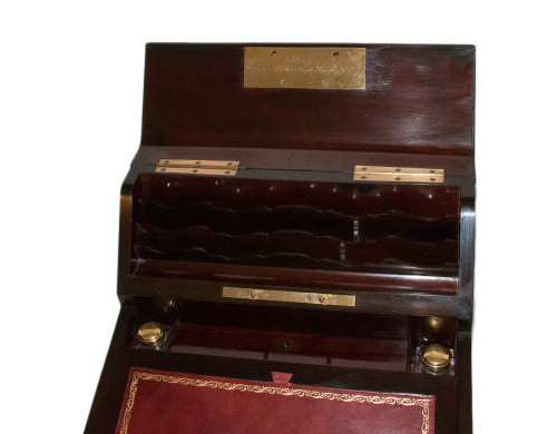 Ecritoire Paul Sormani En Marqueterie Circa 1860