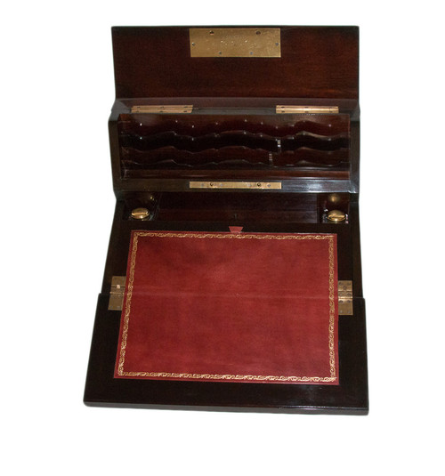 Ecritoire Paul Sormani En Marqueterie Circa 1860