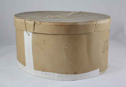 Woven straw boater by Aristide Boucicaut (Au Bon Marché)