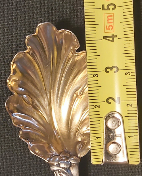 Rare miniature solid silver wine taster