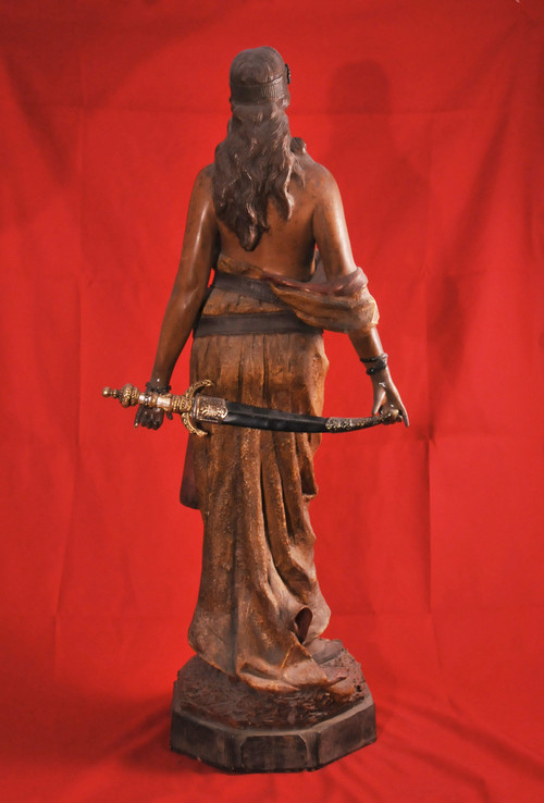 Giuditta, Terracotta Di F. Goldscheider